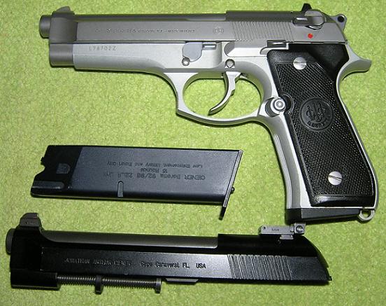 BERETTA 92 FS Practice Kit 9 mm Luger/.22 LR